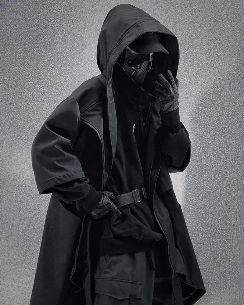 All-Weather Unisex Tech Jacket -  adjustable fit jacket - Unisex All-Weather Tech Jacket for Every Condition