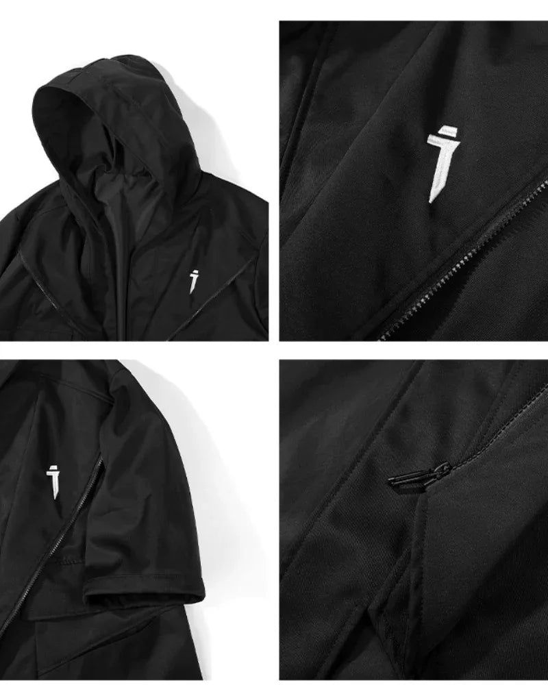 All-Weather Unisex Tech Jacket -  durable outdoor jacket - Unisex All-Weather Tech Jacket for Every Condition