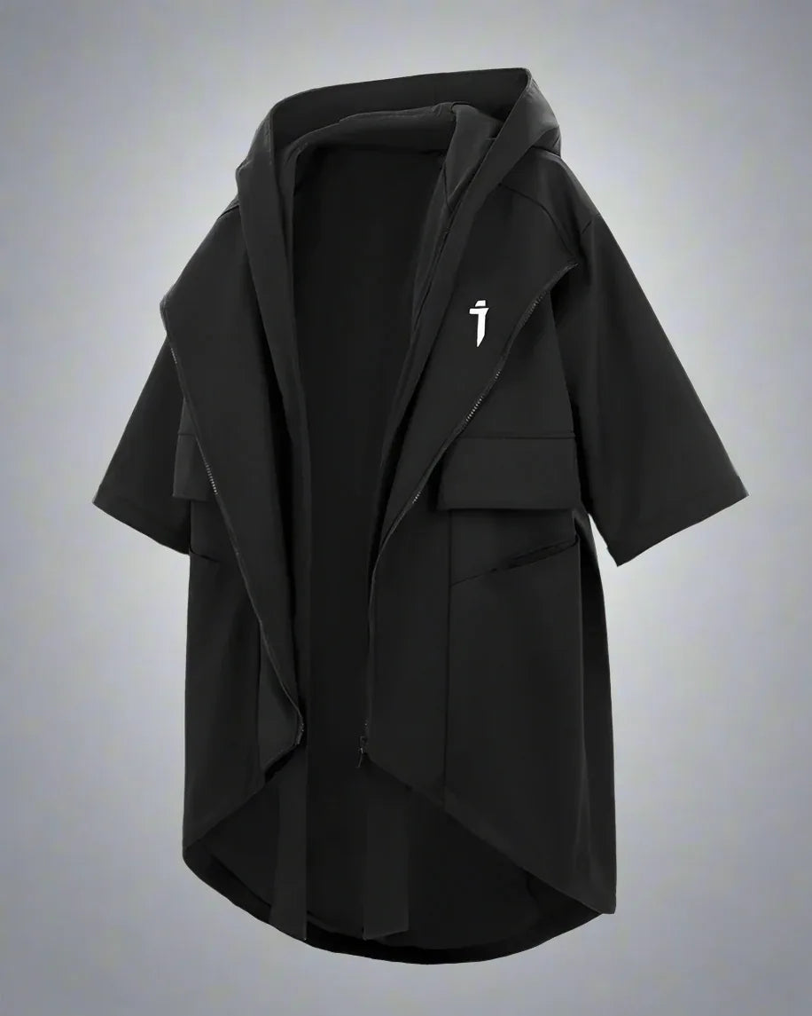 All-Weather Unisex Tech Jacket - waterproof windproof coat - Unisex All-Weather Tech Jacket for Every Condition