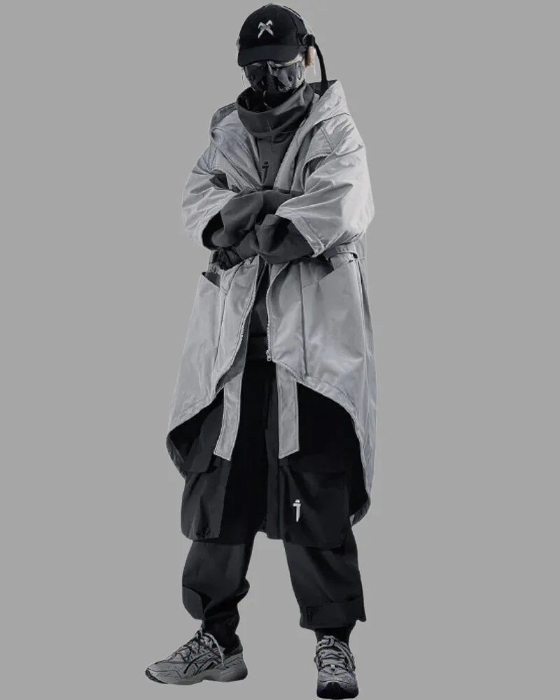 All-Weather Unisex Tech Jacket - waterproof windproof coat - Unisex All-Weather Tech Jacket for Every Condition