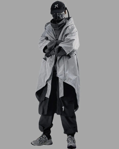 All-Weather Unisex Tech Jacket - waterproof windproof coat - Unisex All-Weather Tech Jacket for Every Condition
