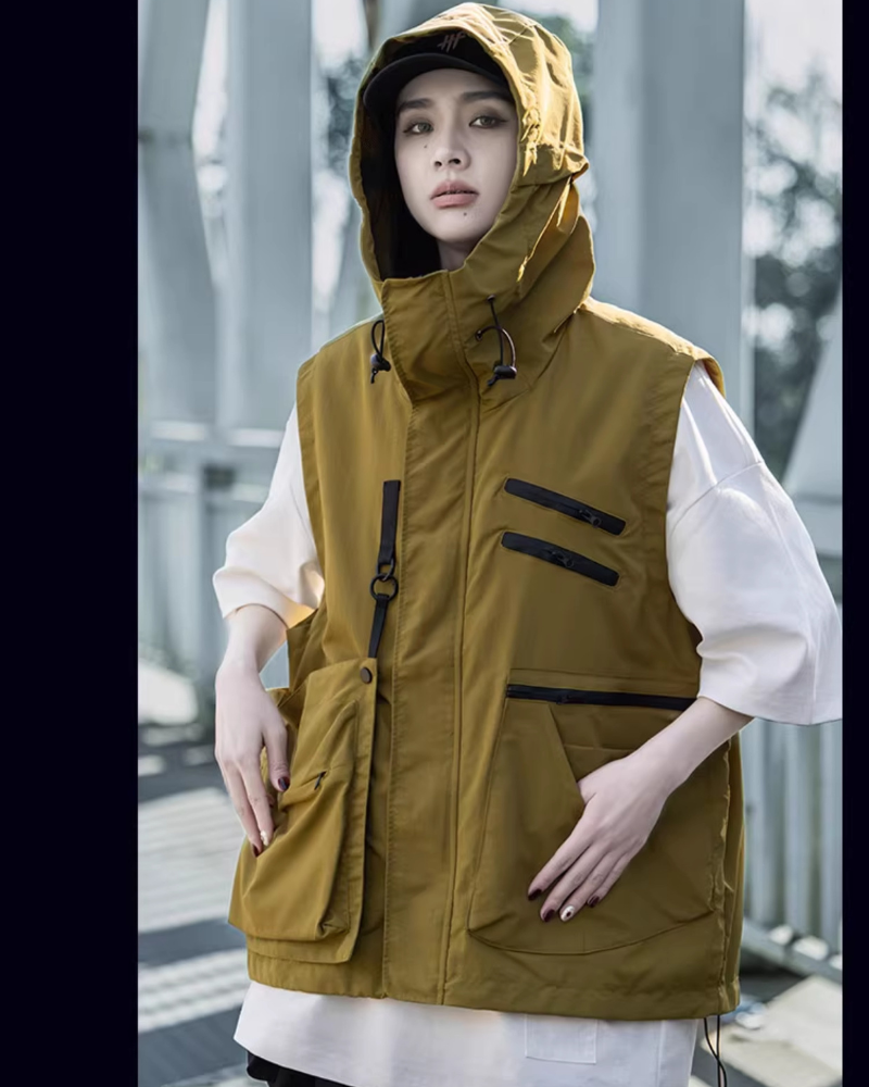 All-Weather Utility Pocket Vest -  stylish vest for men and women - All-Weather Utility Pocket Vest for Winter