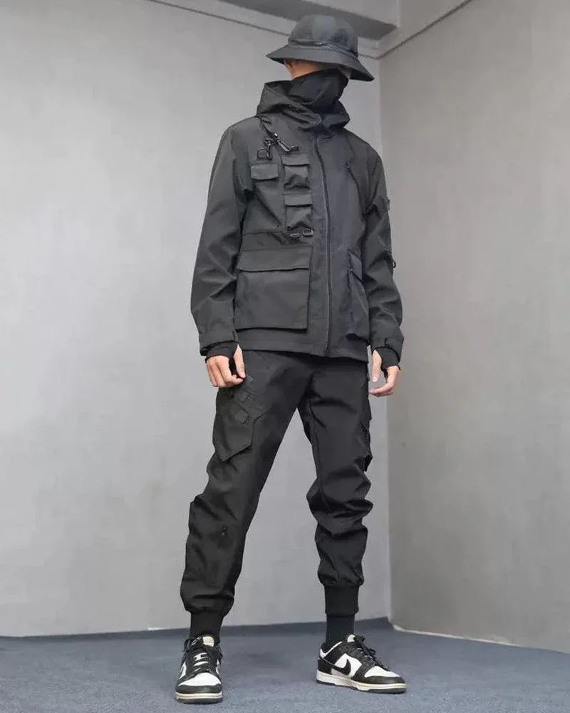 All-Weather Utility Tech Jacket -  casual wear - Practical All-Weather Utility Tech Jacket