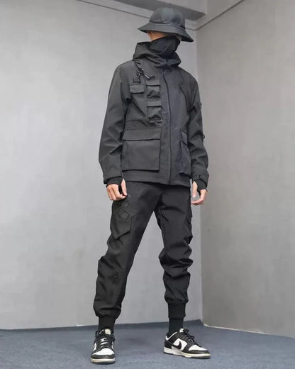 All-Weather Utility Tech Jacket -  casual wear - Practical All-Weather Utility Tech Jacket