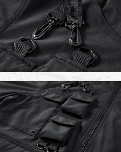 All-Weather Utility Tech Jacket - tech jacket - Practical All-Weather Utility Tech Jacket