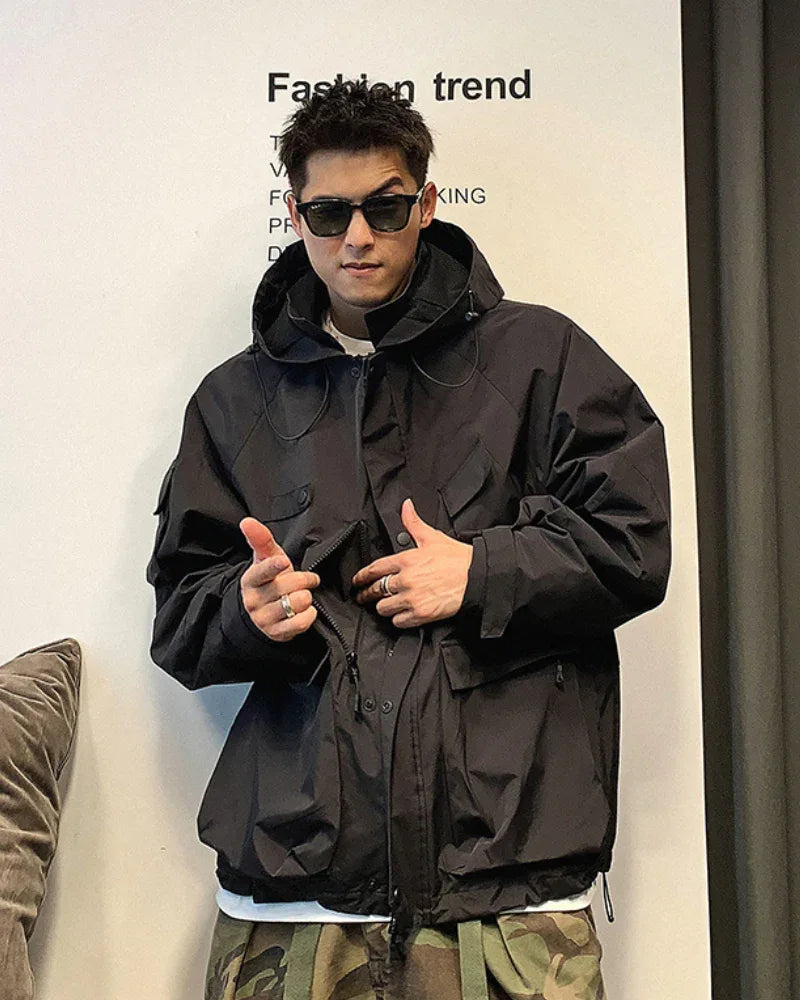 All-Weather Windproof Sport Jacket -  lightweight windproof jacket - Windproof Sport Jacket for Outdoor Activities