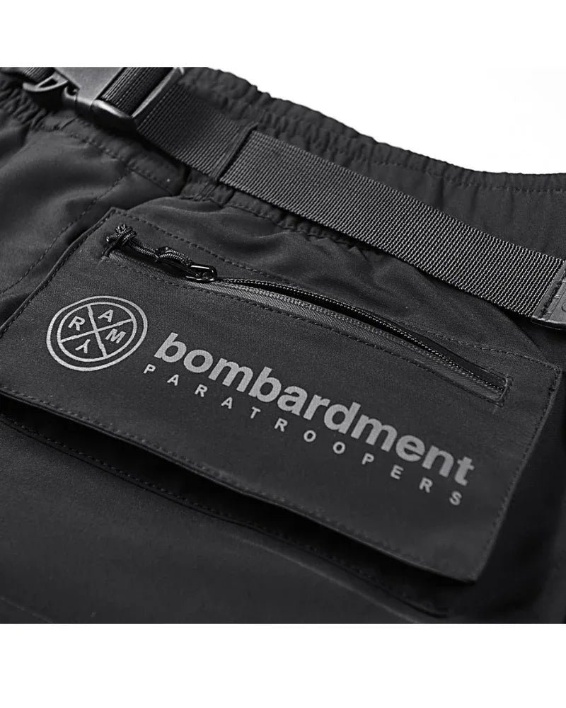 All-Weather Zip Pocket Cargo Shorts -  adjustable fit shorts - All-Weather Cargo Shorts with Zip Pockets