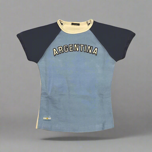 Argentina crop top - crop top - Y2K Argentina Crop Top for Effortless Style