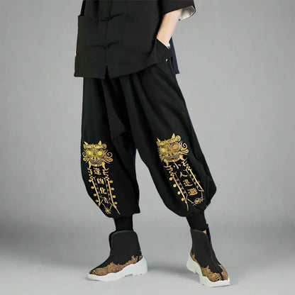 Authentic Japanese Hakama Trousers -  cotton and rayon pants - Comfortable Japanese Hakama Trousers for All