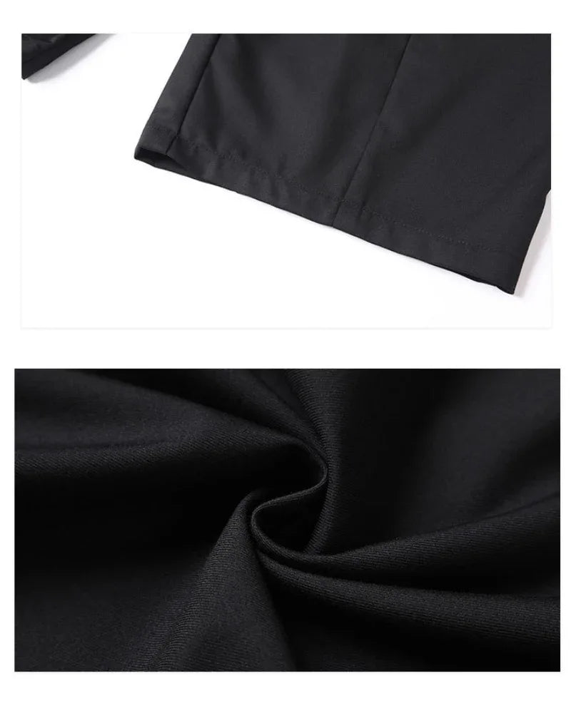Avant-Garde Pleated Hakama Pants -  japanese style - Avant-Garde Pleated Hakama Pants for Modern Style