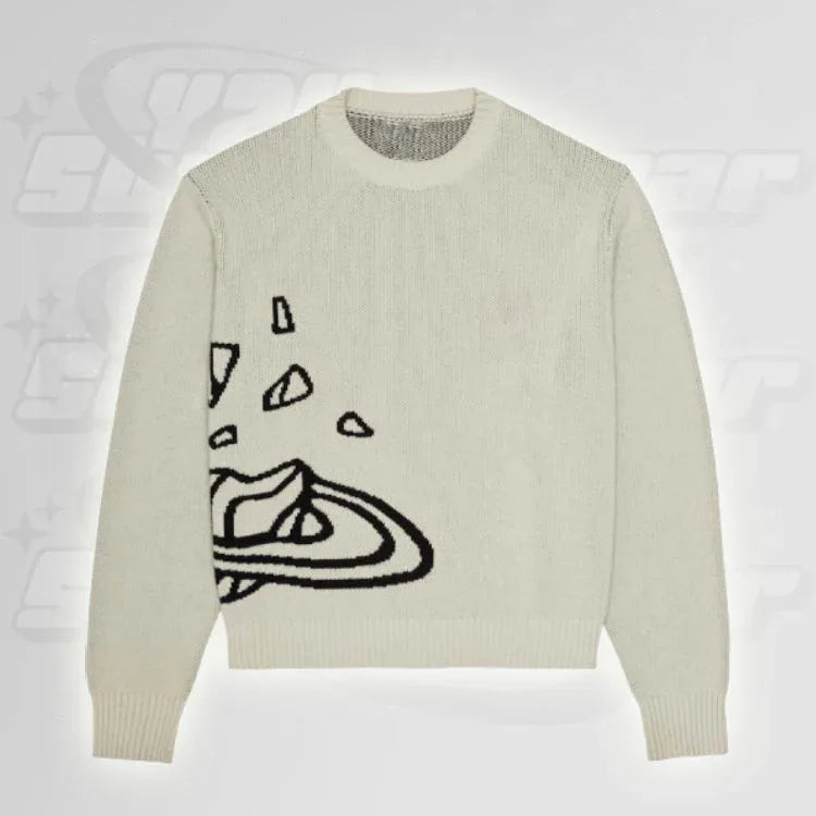 Beige Knit - beige knit - Beige Knit Y2K Streetwear for Unique Style