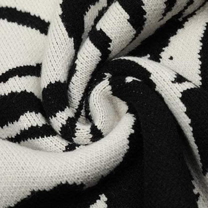 Black skull sweater -  skull hoodie - Stylish Black Skull Sweater for Cold Days