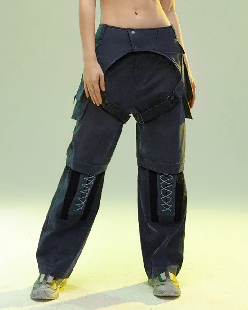 Blade Runner Style Detachable Trousers - detachable trousers - Detachable Blade Runner Style Trousers for Comfort