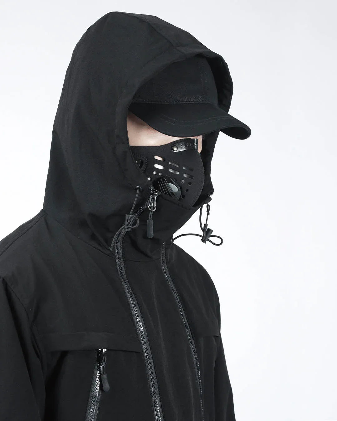Bold Adventure Ready Jacket -  multi-shape design jacket - Water-Resistant Bold Adventure Ready Jacket
