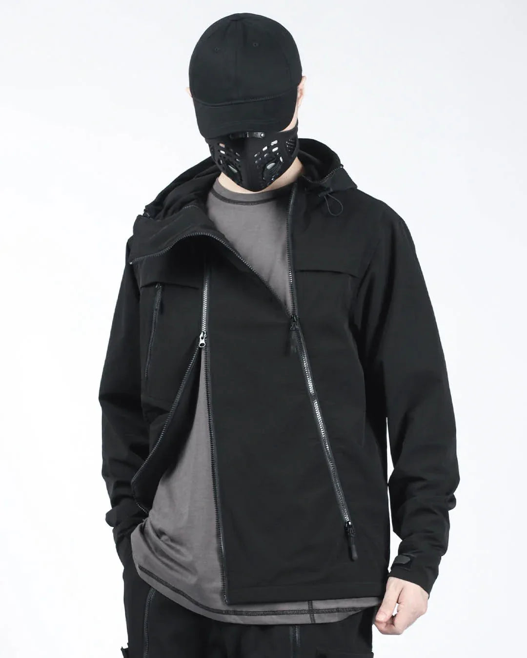Bold Adventure Ready Jacket -  techwear - Water-Resistant Bold Adventure Ready Jacket
