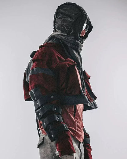 Bold Crimson Boxing Jacket -  athletic style - Bold Crimson Boxing Jacket for Stylish Athletes