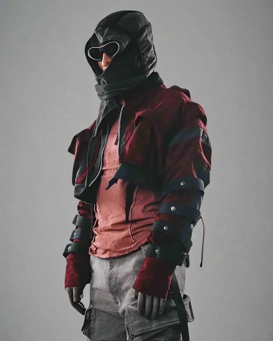 Bold Crimson Boxing Jacket - boxing jacket - Bold Crimson Boxing Jacket for Stylish Athletes