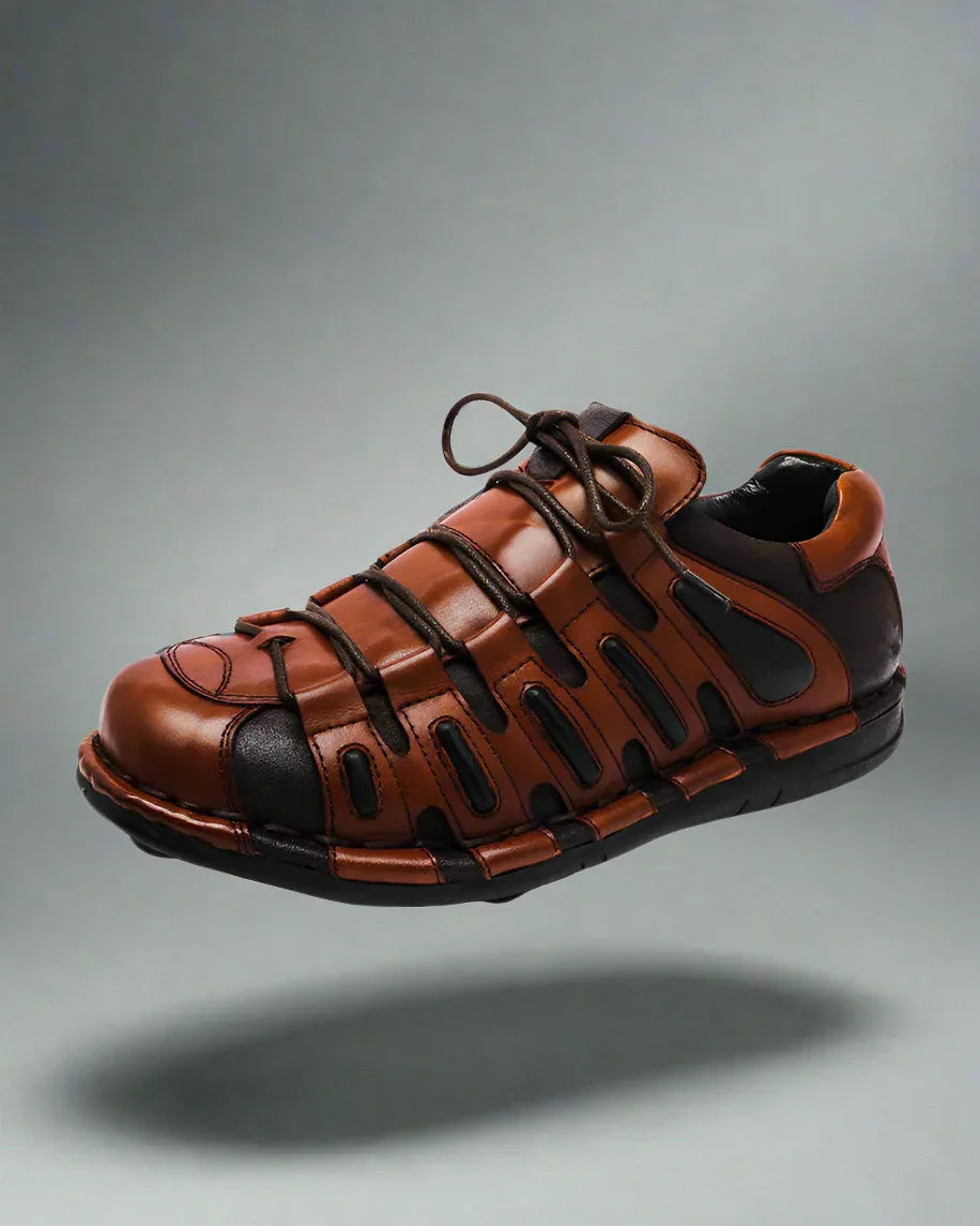 Bold Leather Biker Boots - biker boots - Stylish Leather Biker Boots for Motorcycle Lovers