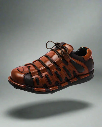 Bold Leather Biker Boots - biker boots - Stylish Leather Biker Boots for Motorcycle Lovers