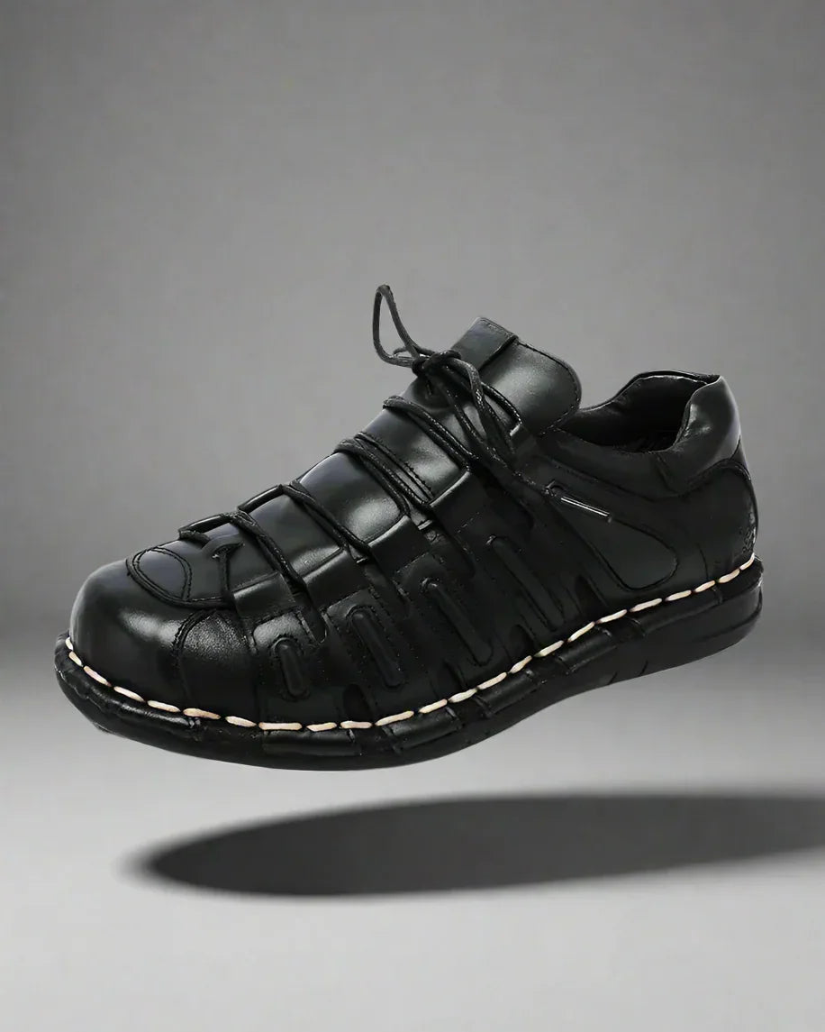 Bold Leather Biker Boots -  leather boots - Stylish Leather Biker Boots for Motorcycle Lovers