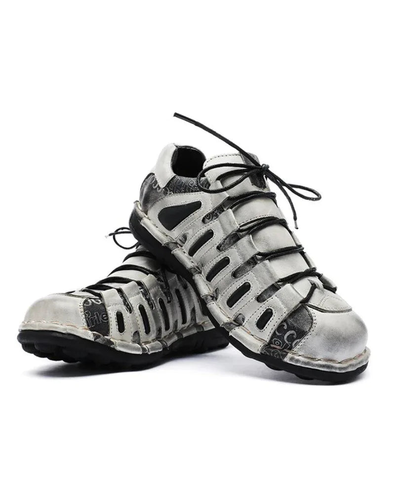 Bold Leather Biker Boots -  stylish biker shoes - Stylish Leather Biker Boots for Motorcycle Lovers