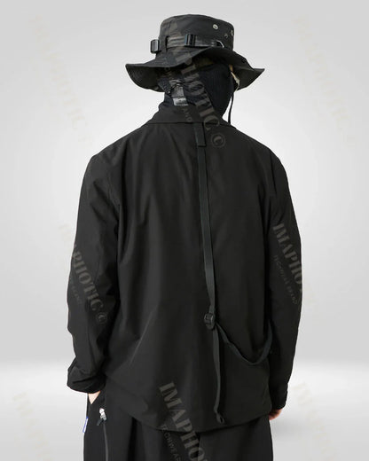 Bold Tactical Oversized Jacket -  layering jacket - Stylish Tactical Oversized Jacket for Any Occasion