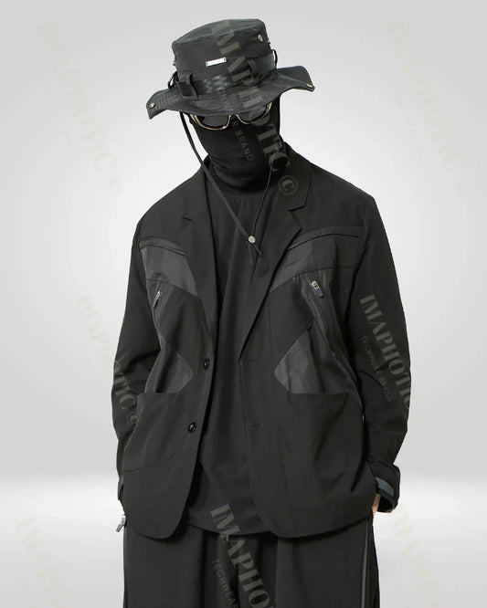 Bold Tactical Oversized Jacket - tactical jacket - Stylish Tactical Oversized Jacket for Any Occasion