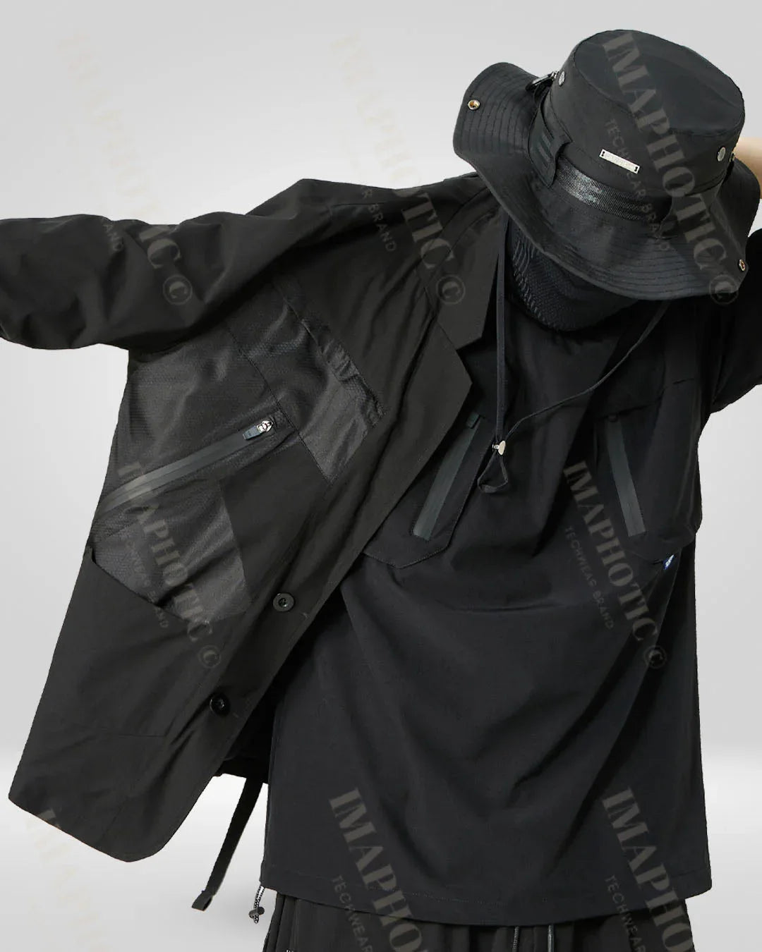 Bold Tactical Oversized Jacket - tactical jacket - Stylish Tactical Oversized Jacket for Any Occasion