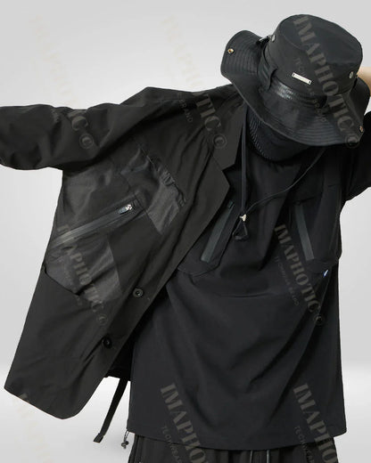 Bold Tactical Oversized Jacket - tactical jacket - Stylish Tactical Oversized Jacket for Any Occasion