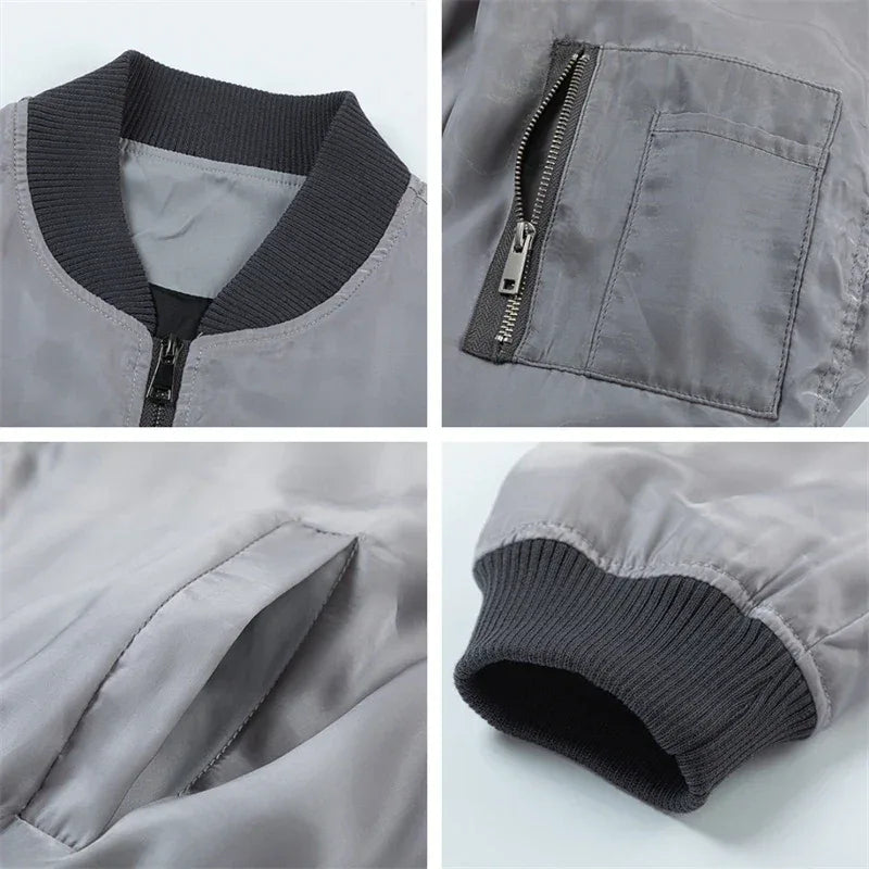 Bomber Streetwear -  early 2000s fashion - Y2K Style Bomber Streetwear Jacket