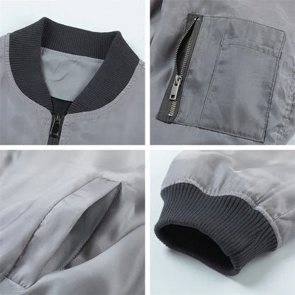Bomber Streetwear -  early 2000s fashion - Y2K Style Bomber Streetwear Jacket
