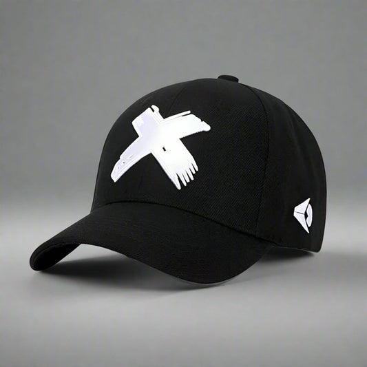 Chic Cross-Detail Cap