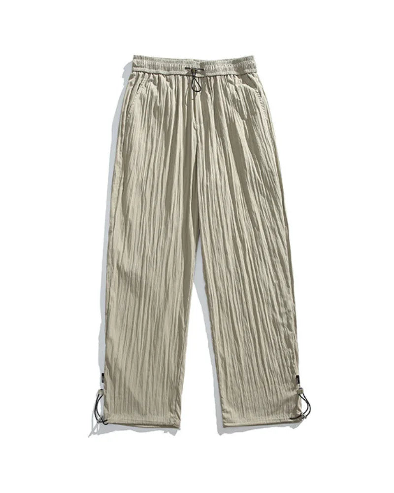 Breezy Pleated Hiking Trousers -  durable outdoor pants - Cool Breezy Pleated Hiking Trousers for Comfort