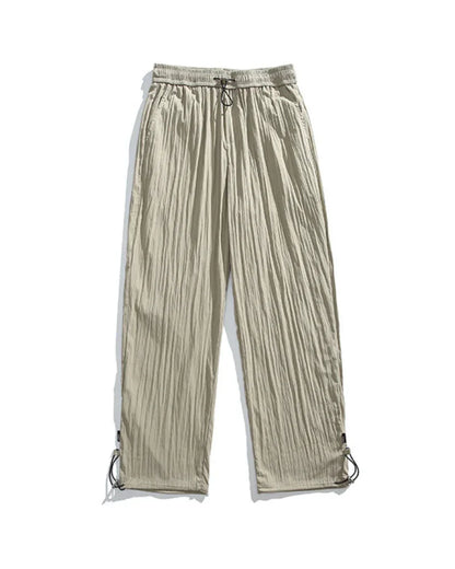 Breezy Pleated Hiking Trousers -  durable outdoor pants - Cool Breezy Pleated Hiking Trousers for Comfort