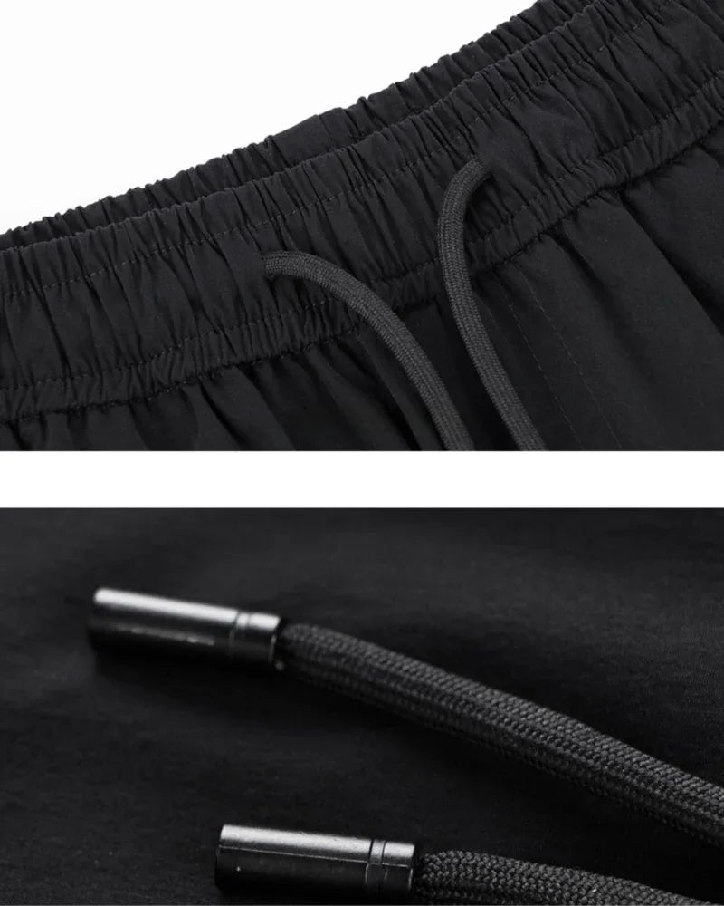 Breezy Summer Chill Joggers -  breathable fabric - Breezy Summer Chill Joggers for Warm Days