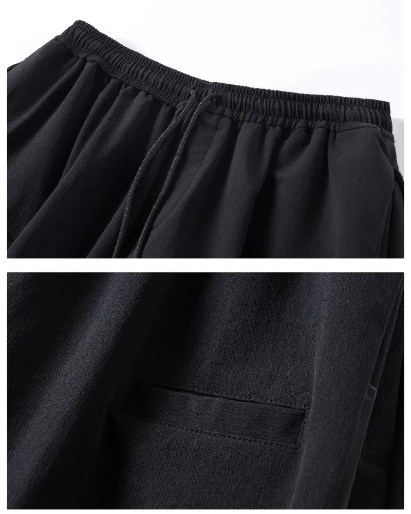 Casual Ninja Hakama Trousers -  black pants - Casual Ninja Hakama Trousers for Comfortable Style