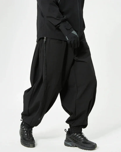 Casual Ninja Hakama Trousers -  futuristic pants - Casual Ninja Hakama Trousers for Comfortable Style