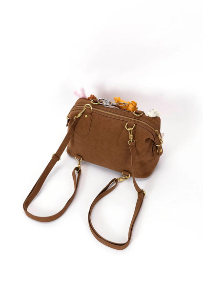 Charming Animal Shoulder Bag -  convertible bag - Plush Animal Shoulder Bag with Versatile Style
