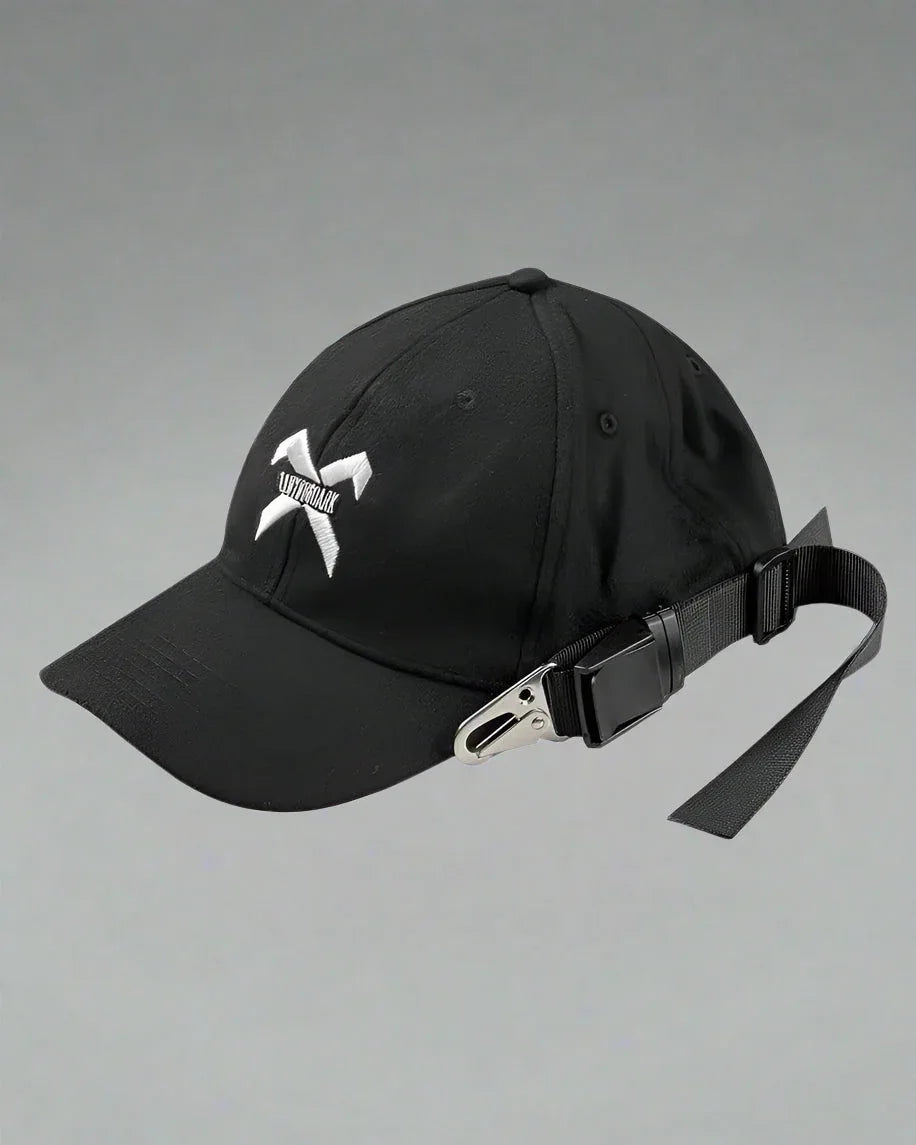 Charming Buckled Sleep Cap - durable sleep cap - Comfortable Black Sleep Cap with Buckle