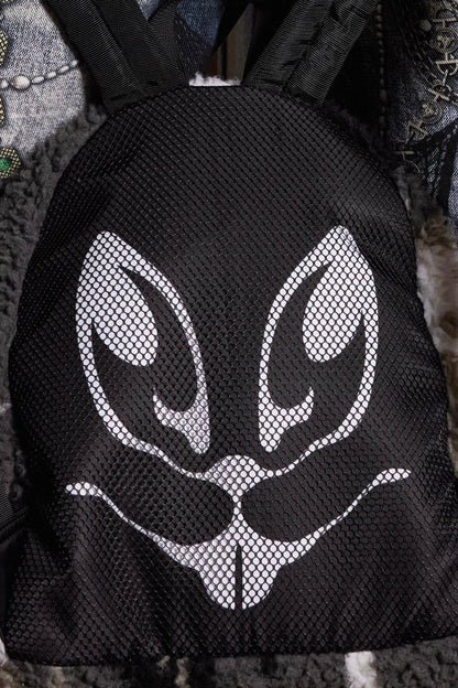 Charming Bunny Ear Plush Set - bunny backpack - Charming Bunny Ear Plush Backpack Set
