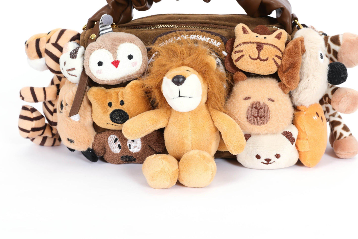 Charming Stuffed Animal Carrier - plush forest friends - Plush Forest Friends Stuffed Animal Carrier