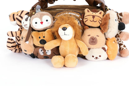Charming Stuffed Animal Carrier - plush forest friends - Plush Forest Friends Stuffed Animal Carrier