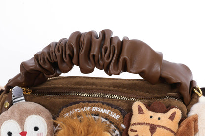Charming Stuffed Animal Carrier - stuffed animal - Plush Forest Friends Stuffed Animal Carrier