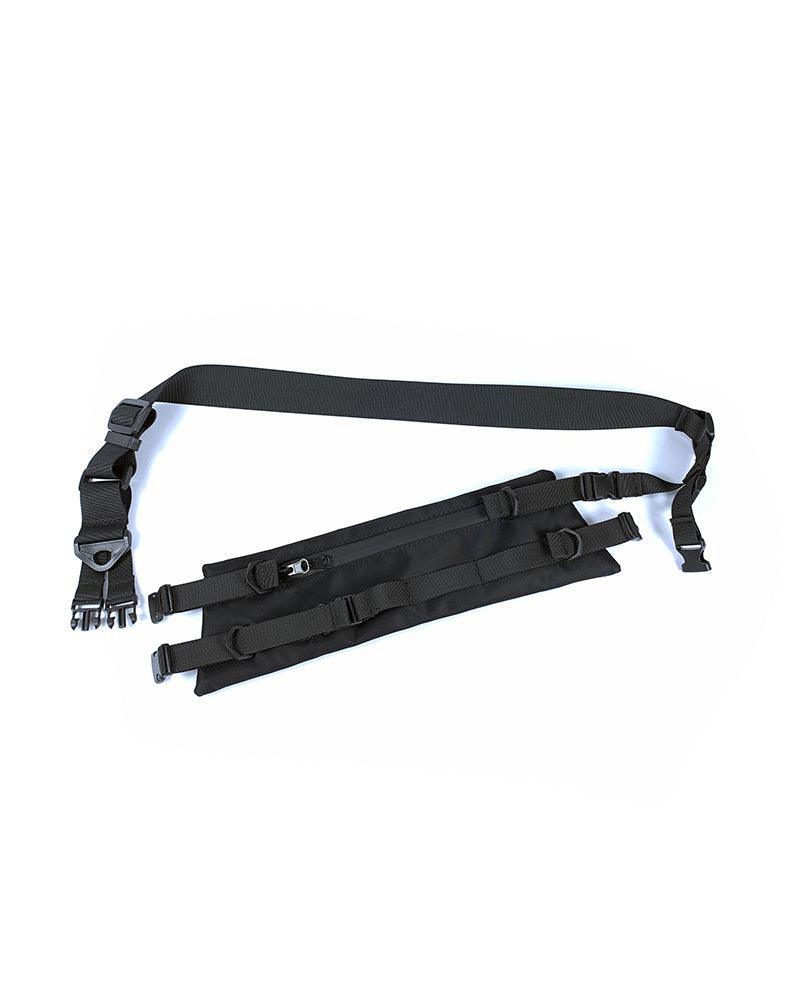 Chic Black Crossbody Bag -  cyberpunk crossbody - Chic Black Crossbody Bag for Modern Style