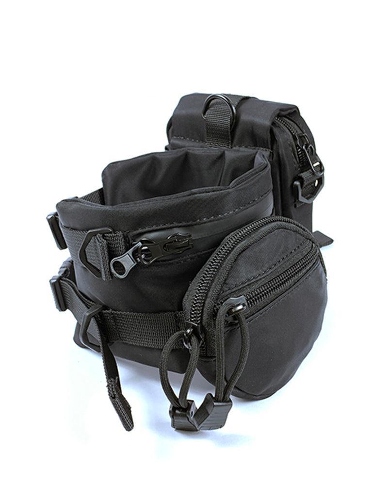 Chic Black Crossbody Bag -  techwear bag - Chic Black Crossbody Bag for Modern Style