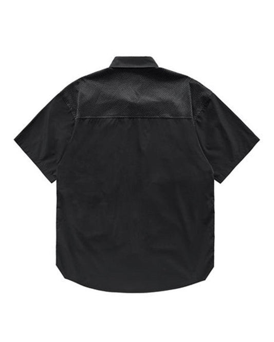 Chic Black Layered Top - stylish layered shirt - Chic Black Layered Top for Urban Styles