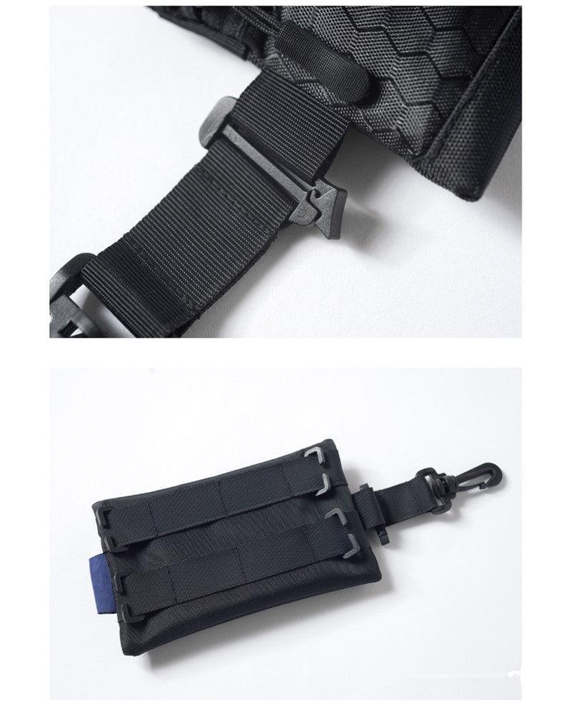 Chic Black Sling Bag Set -  adjustable straps - Chic Black Sling Bag Set with Adjustable Straps