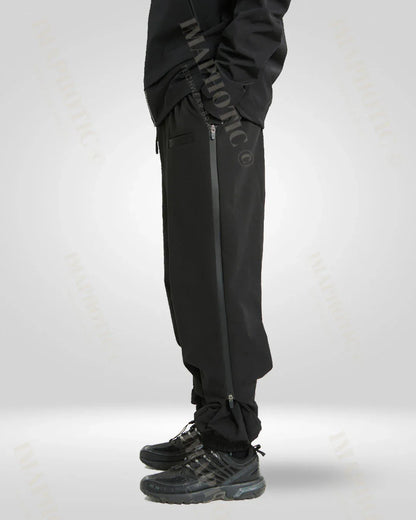 Chic Black Wide Leg Pants -  casual pants - Chic Black Wide Leg Pants for Comfortable Everyday Wear