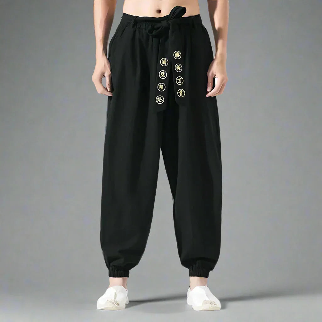 Chic Bohemian Flowy Trousers -  bohemian trousers - Chic Bohemian Flowy Trousers for Stylish Comfort