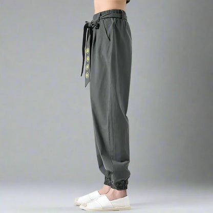 Chic Bohemian Flowy Trousers -  flowy pants - Chic Bohemian Flowy Trousers for Stylish Comfort